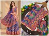 D No 210 By St Chinon Silk Patola With Peacock Printed Saree